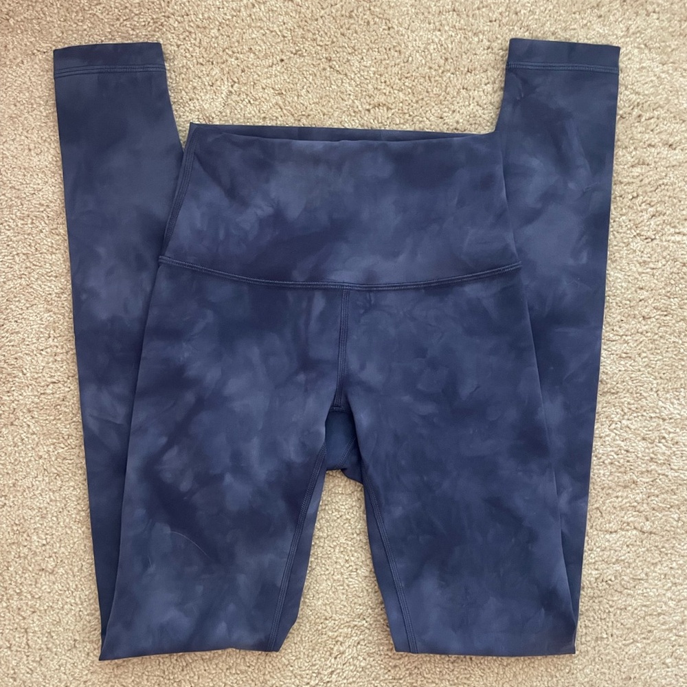 Lululemon Wunder Train Leggings Diamond Dye 28”